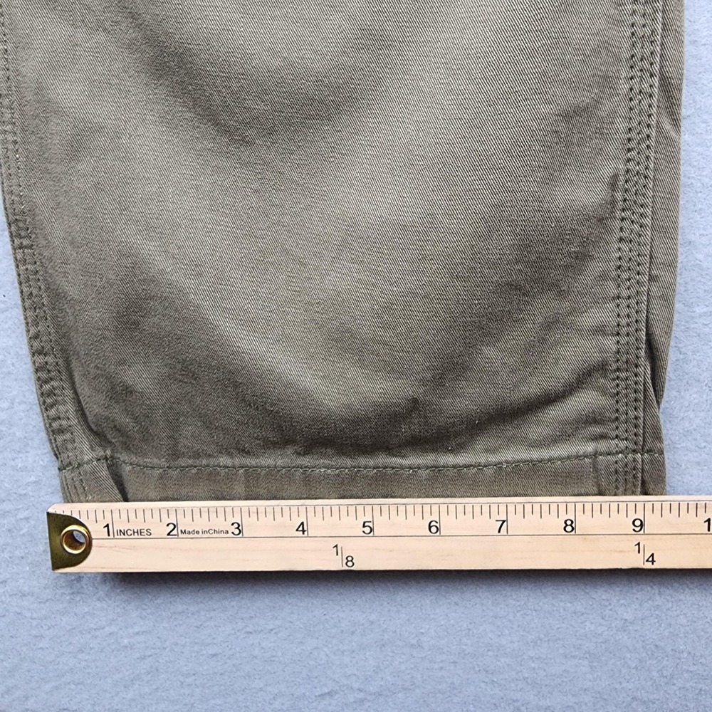 Carhartt Pants Mens 40x32 Green Relaxed Fit Twill Utility Workwear Carpenter - Picture 8 of 12